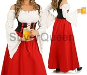 Barpige oktoberfest kostume